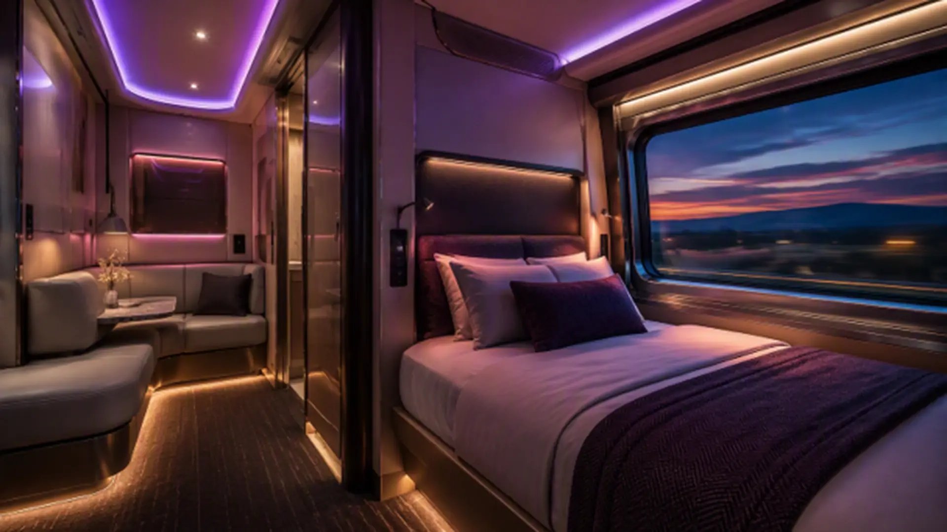 Atmosfere: illuminazione d'atmosfera per vagoni letto