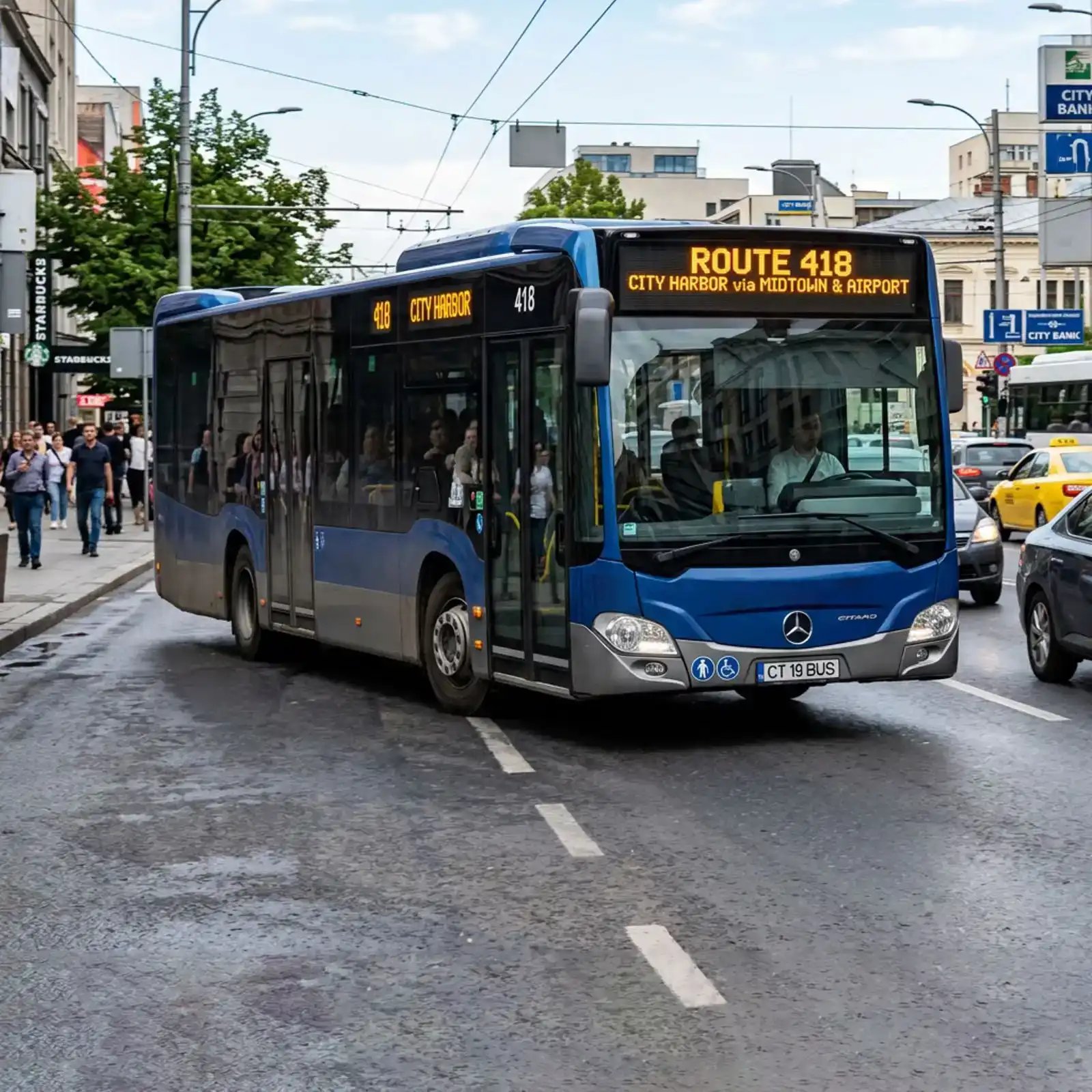 Esperienza dei passeggeri degli autobus