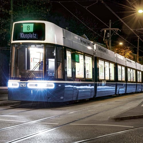 Display ad alta risoluzione per i tram di Zurigo